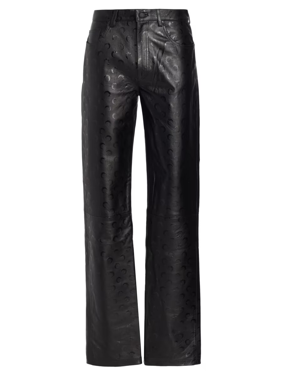 Moon Sheep Leather Trousers | Saks Fifth Avenue