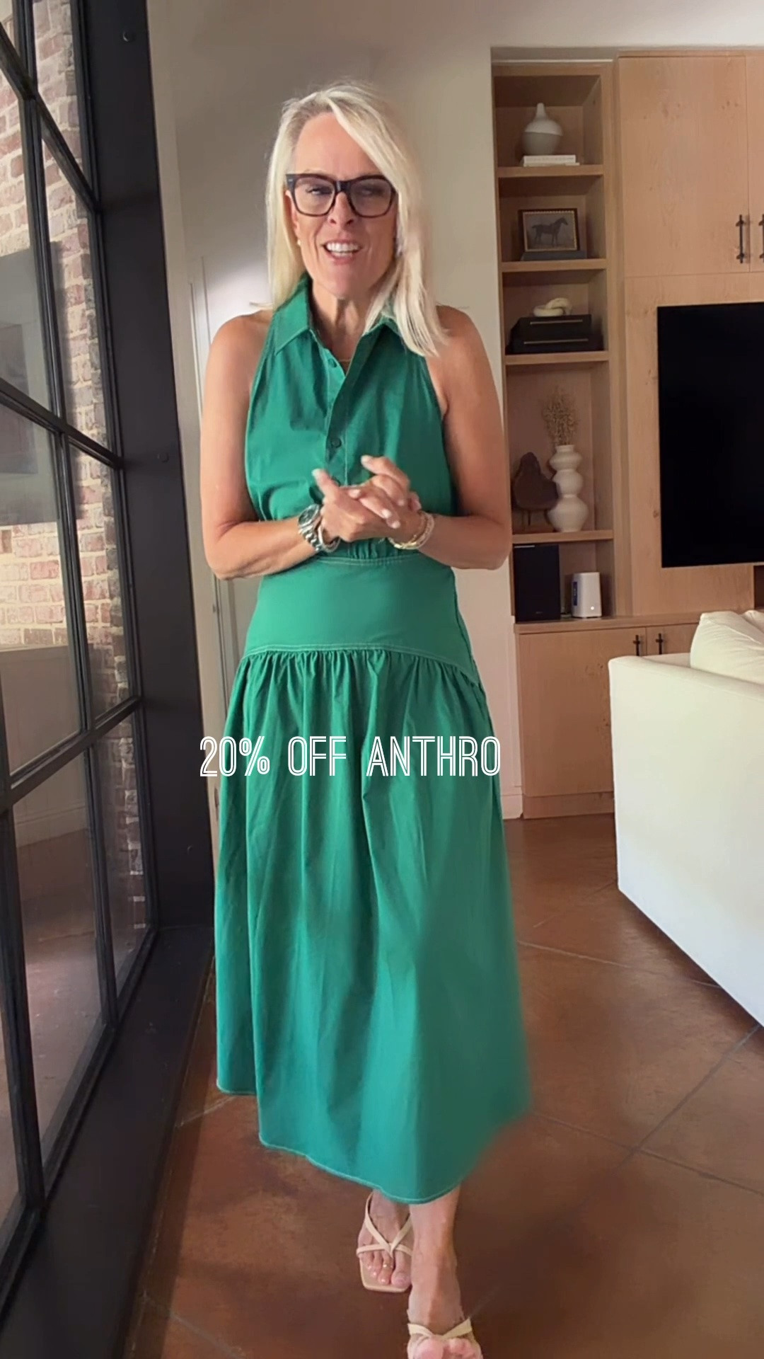 20% offsite wide at Anthropologie orders over $100. Good across all categories, with just a few third-party exclusions.
But only good until tomorrow night. 

•• use code CINDY20 ••￼

@Anthropologie

#LTKSaleAlert #LTKOver40 #LTKTravel