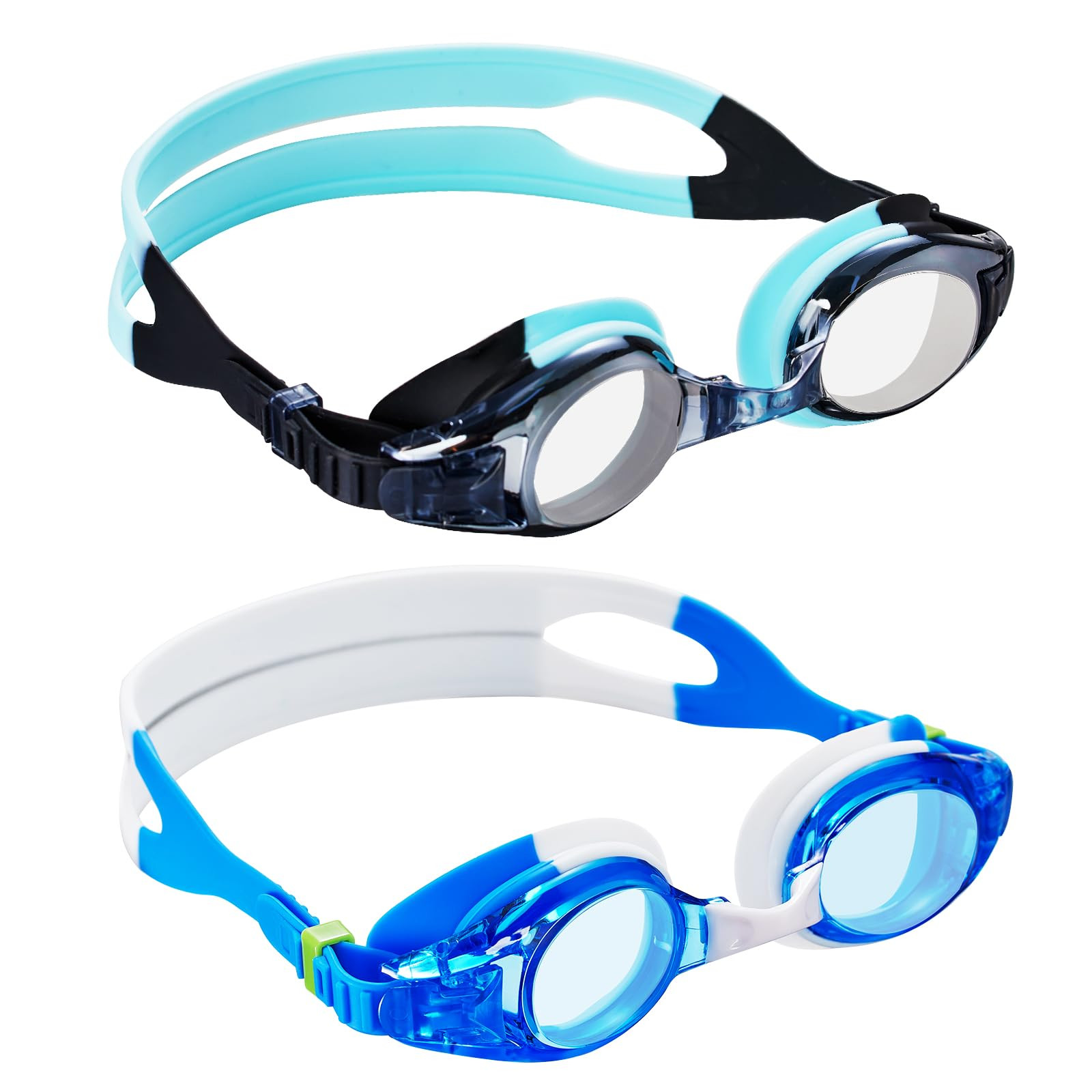 Aegend 2 Pack Kids Goggles, Swimming Goggles for Kids Age 4-16 Boys and Girls Youth, Anti-Fog Wat... | Amazon (US)