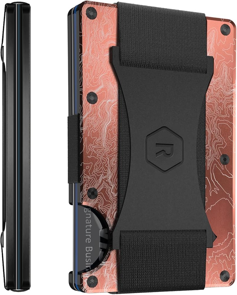 The Ridge Wallets for Men - Slim Minimalist, Front Pocket, RFID - Card Holder Wallets (The Narrow... | Amazon (US)