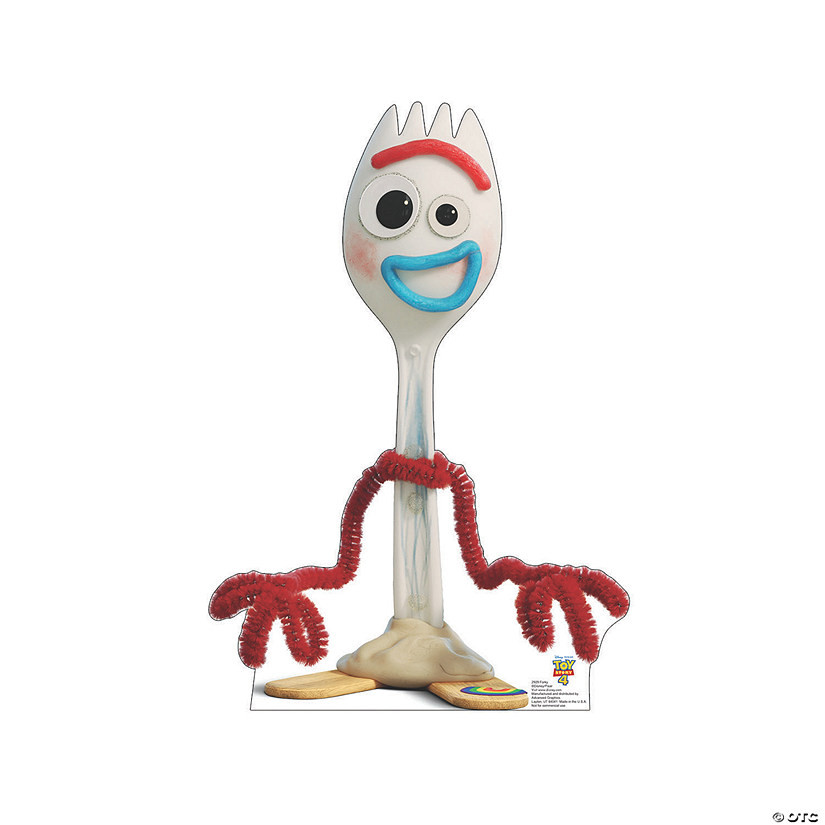 Disney Toy Story 4™ Forky Life-Size Cardboard Stand-Up | Oriental Trading Company