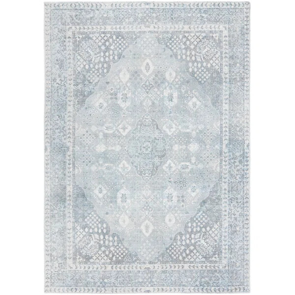 Panola Handmade Hand Loomed Light Blue Rug | Wayfair North America