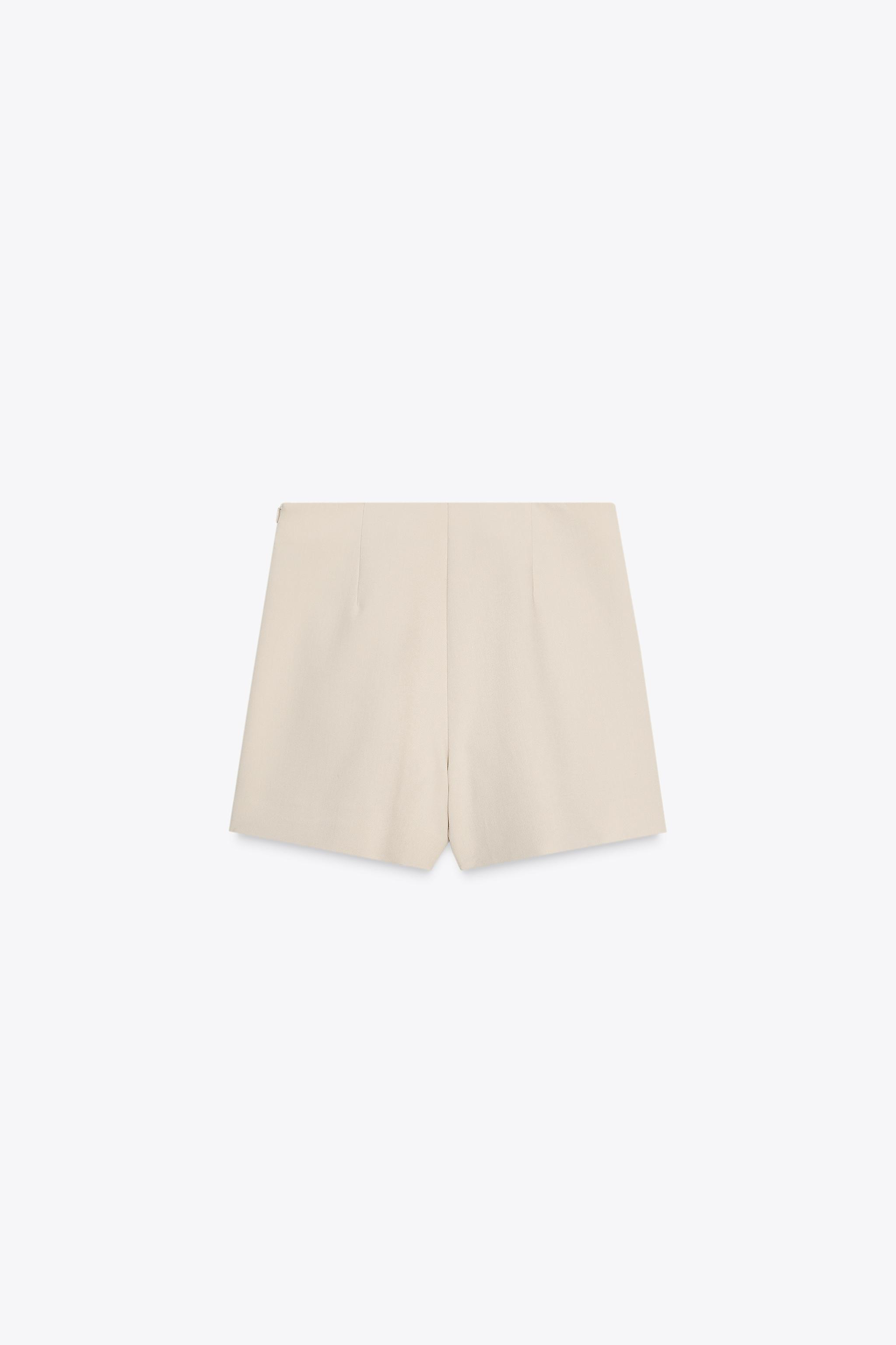 ASYMMETRICAL CULOTTE SKIRT WITH APPLIQUE | Zara US