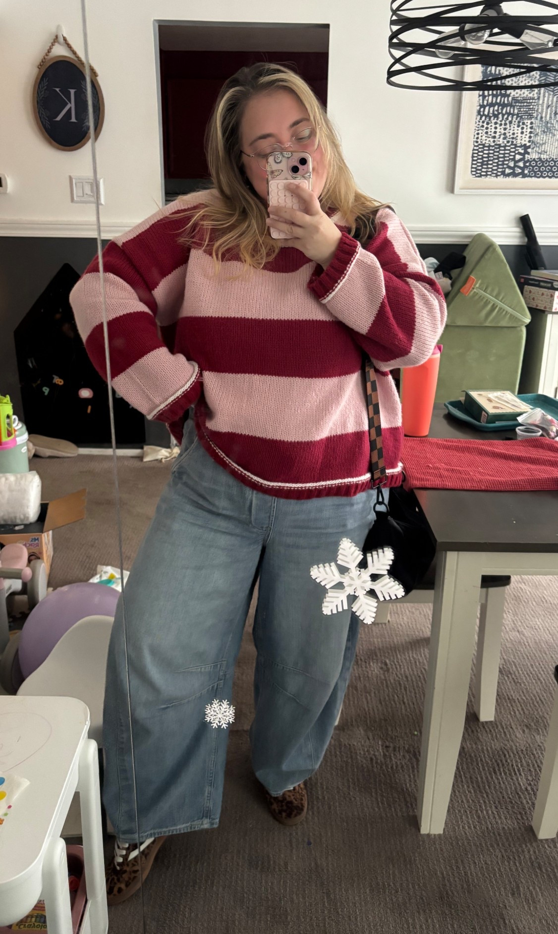 Look for way less sweater and the gap barrel jeans that i simply can get enough of! 

#LTKPlusSize #LTKMidsize #LTKgrwm