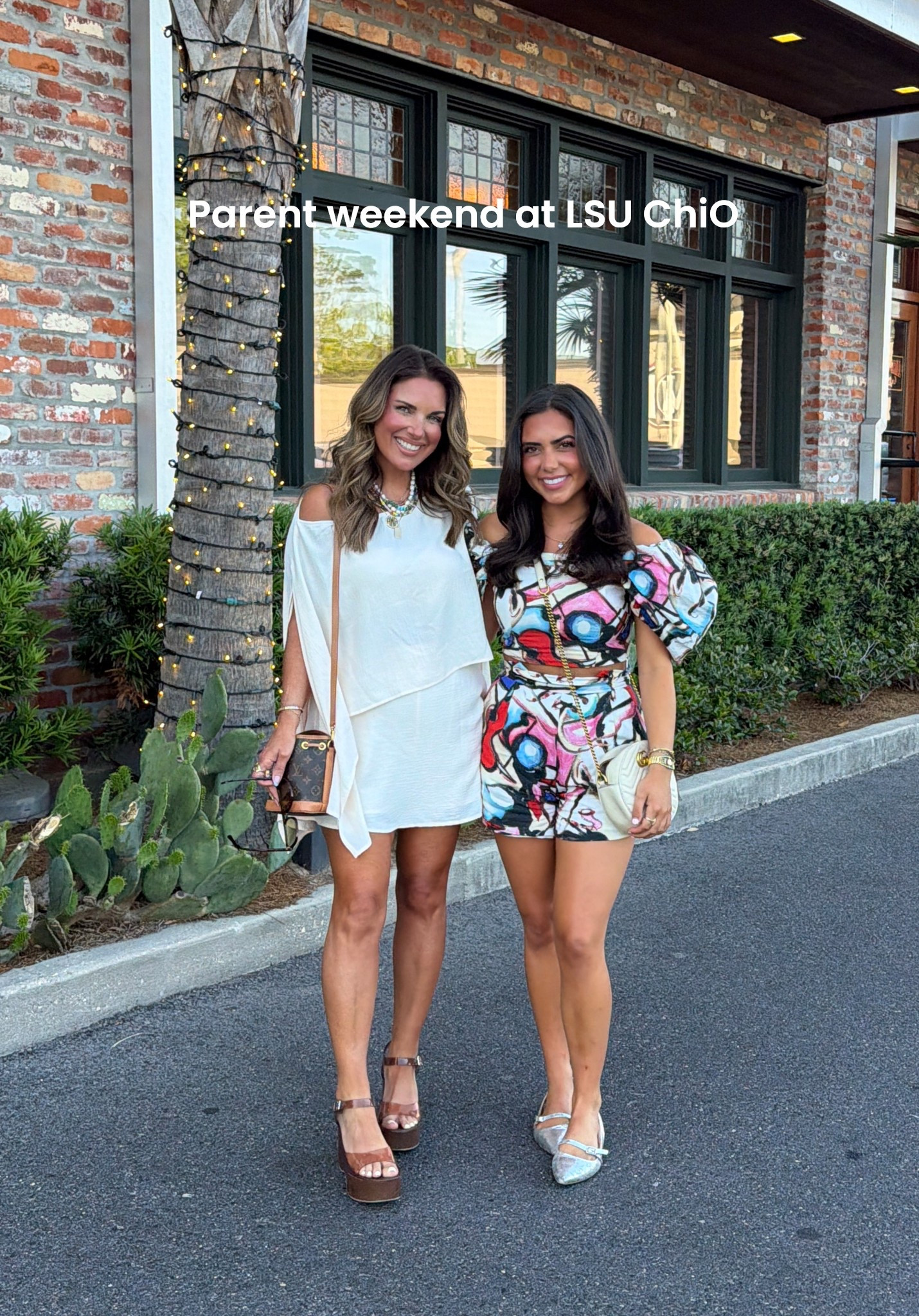 Wore that same Amazon set that has built in shorts!!! So comfortable & versatile for every occasion. Walmart wedges for the win!!! Bella borrowed her outfit from a friend. 

#LTKPetite #LTKmomlife #LTKOver40