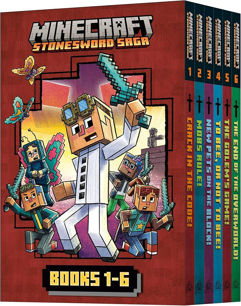 Minecraft Stonesword Saga Chapter Book Boxed Set (Minecraft Stonesword Saga) | Amazon (US)