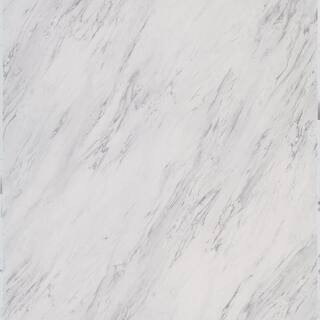 Take Home Sample - Carrara Marble Peel and Stick Vinyl Tile | The Home Depot