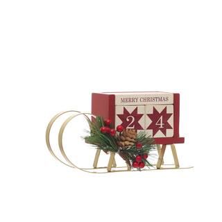 Christmas Tabletop Sleigh Countdown by Ashland® | Michaels® | Michaels Stores