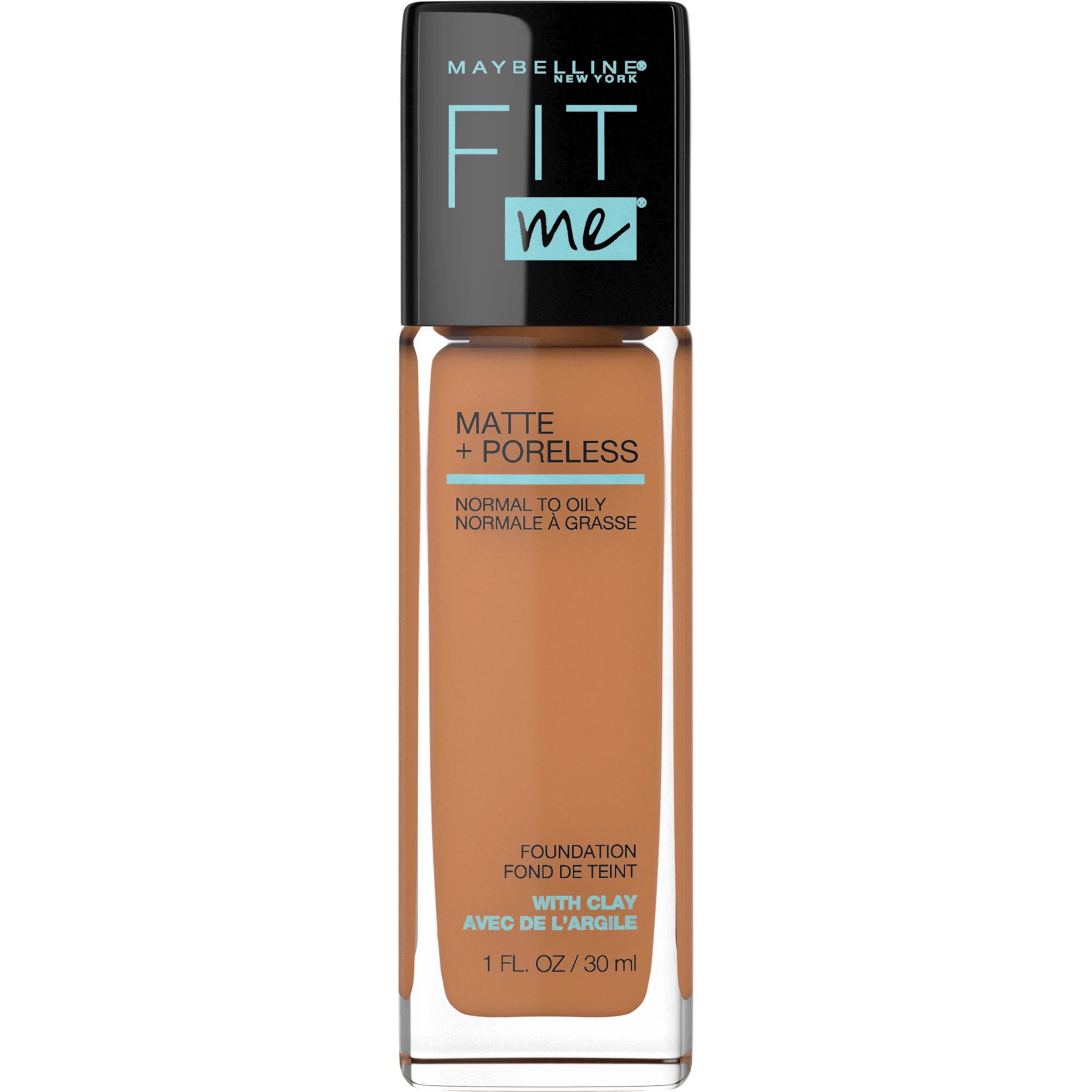 Maybelline Fit Me Matte + Poreless Liquid Foundation Makeup, Warm Sun, 1 oza | Walmart (US)