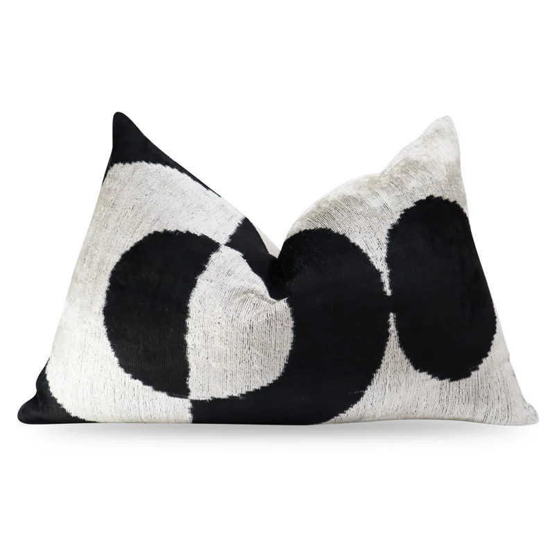 Canvello Geometric Shapes Velvet Throw Pillow | Wayfair | Wayfair North America