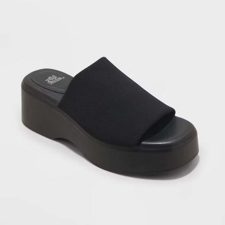 Women's Ryder Platform Sandals - Wild Fable™ Black | Target