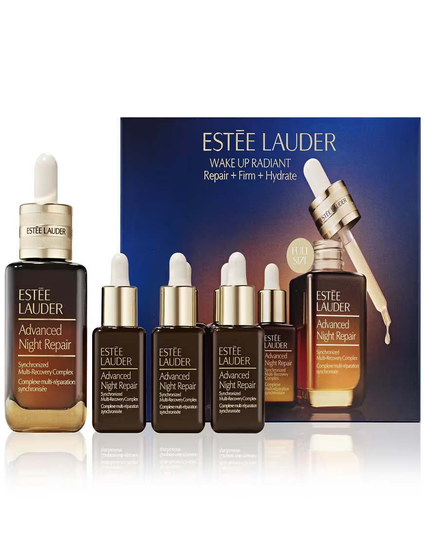Estee Lauder Wake Up Radiance Advanced Night Repair Set - 40% Saving-No colour | ASOS (Global)