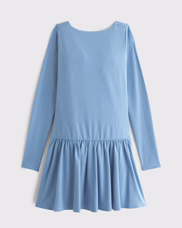 Women's Drop-Waist Knit Skort | Women's Clearance | Abercrombie.com | Abercrombie & Fitch (US)