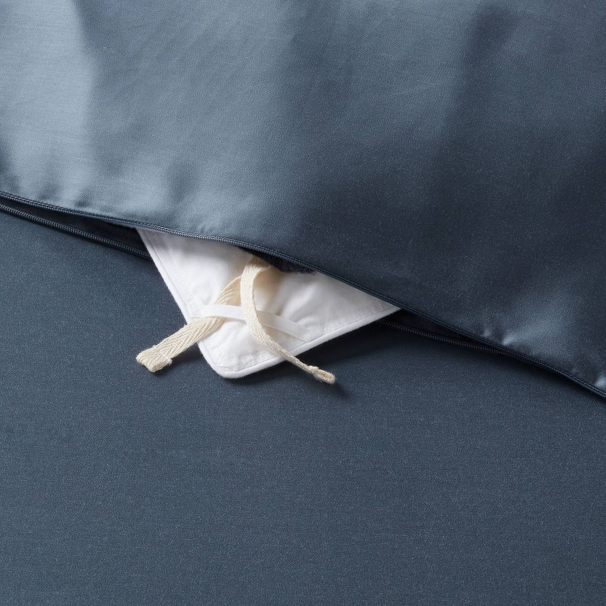 King TENCEL™ Duvet Cover and Sham Set Slate Blue - Threshold™: OEKO-TEX Certified, 320 Thread... | Target