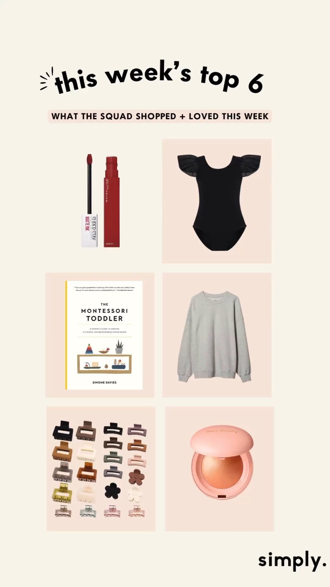 ICYMI: These are the top 6 products our community shopped and loved this week! 

#LTKMostLoved #LTKGiftGuide