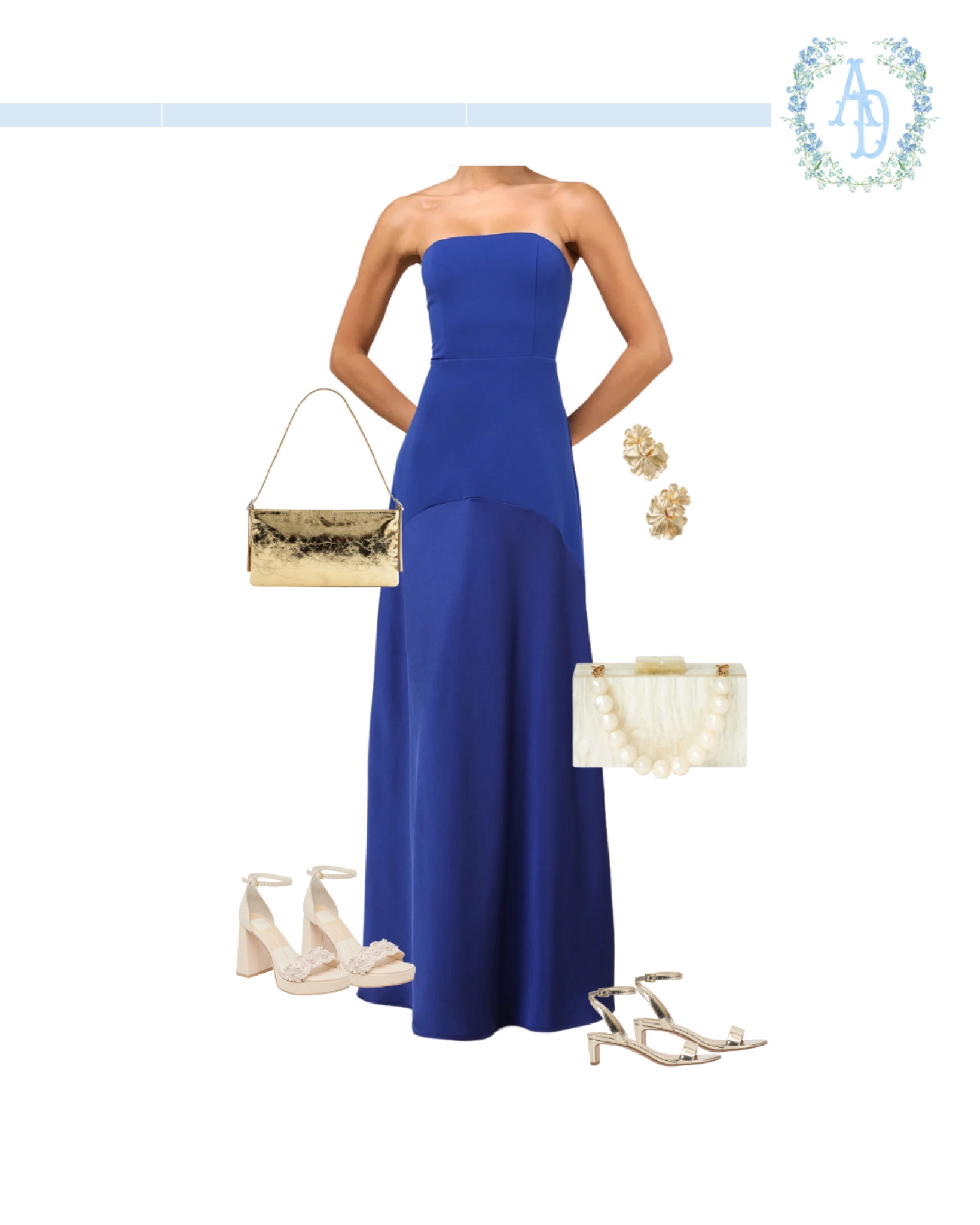 Timeless black tie formal wedding guest dress 

#LTKWedding