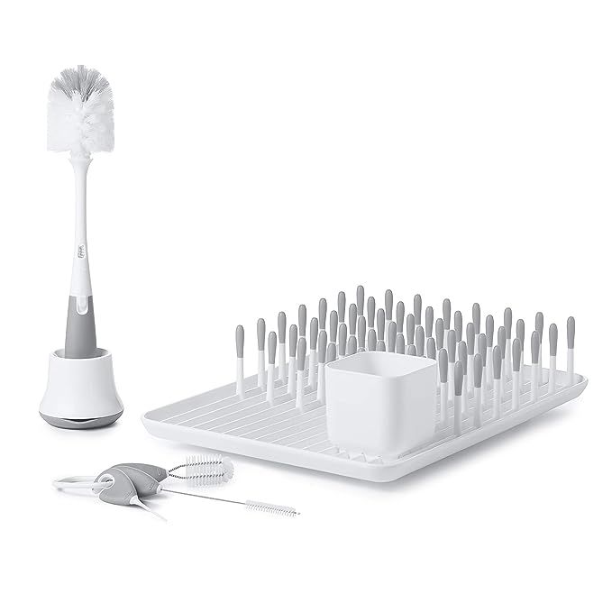 OXO Tot Bottle & Cup Cleaning Set, Gray | Amazon (US)