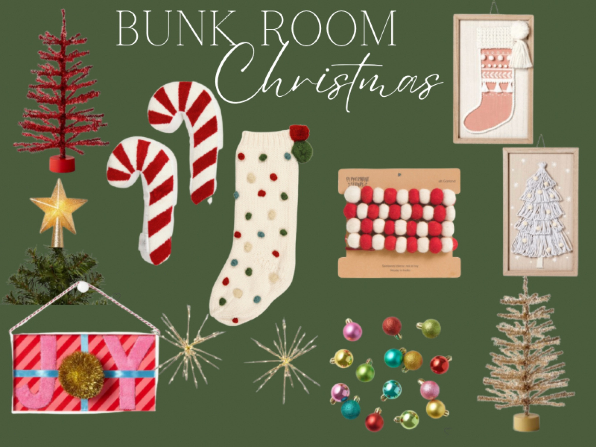 Christmas bunk room/kid room ideas.  Christmas is a magical time for kids,  make it as special as you can with decorations just for them!

#LTKhome #LTKSeasonal #LTKHoliday