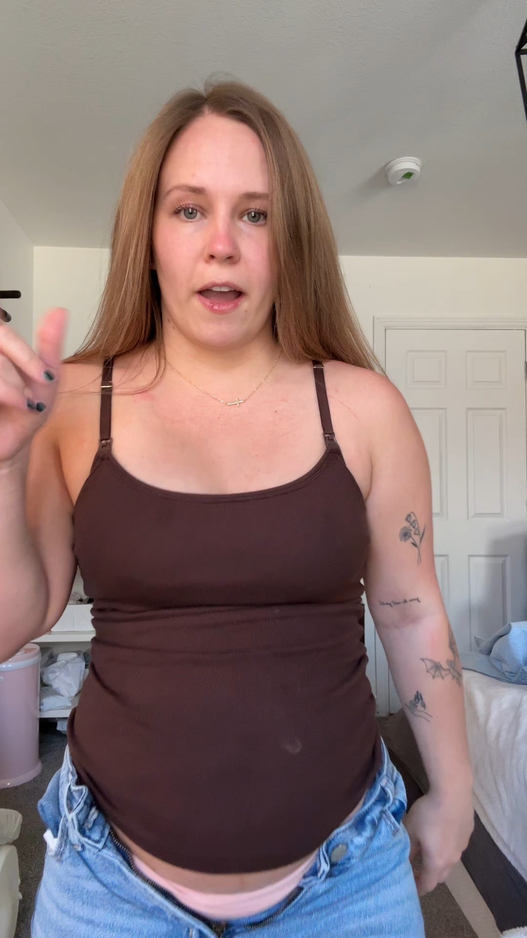 These $20 jeans have me feeling extra cute postpartum!! And I don’t feel bad getting multiple sizes of denim for such a good price! 

#LTKmomlife #LTKMidsize #LTKPetite