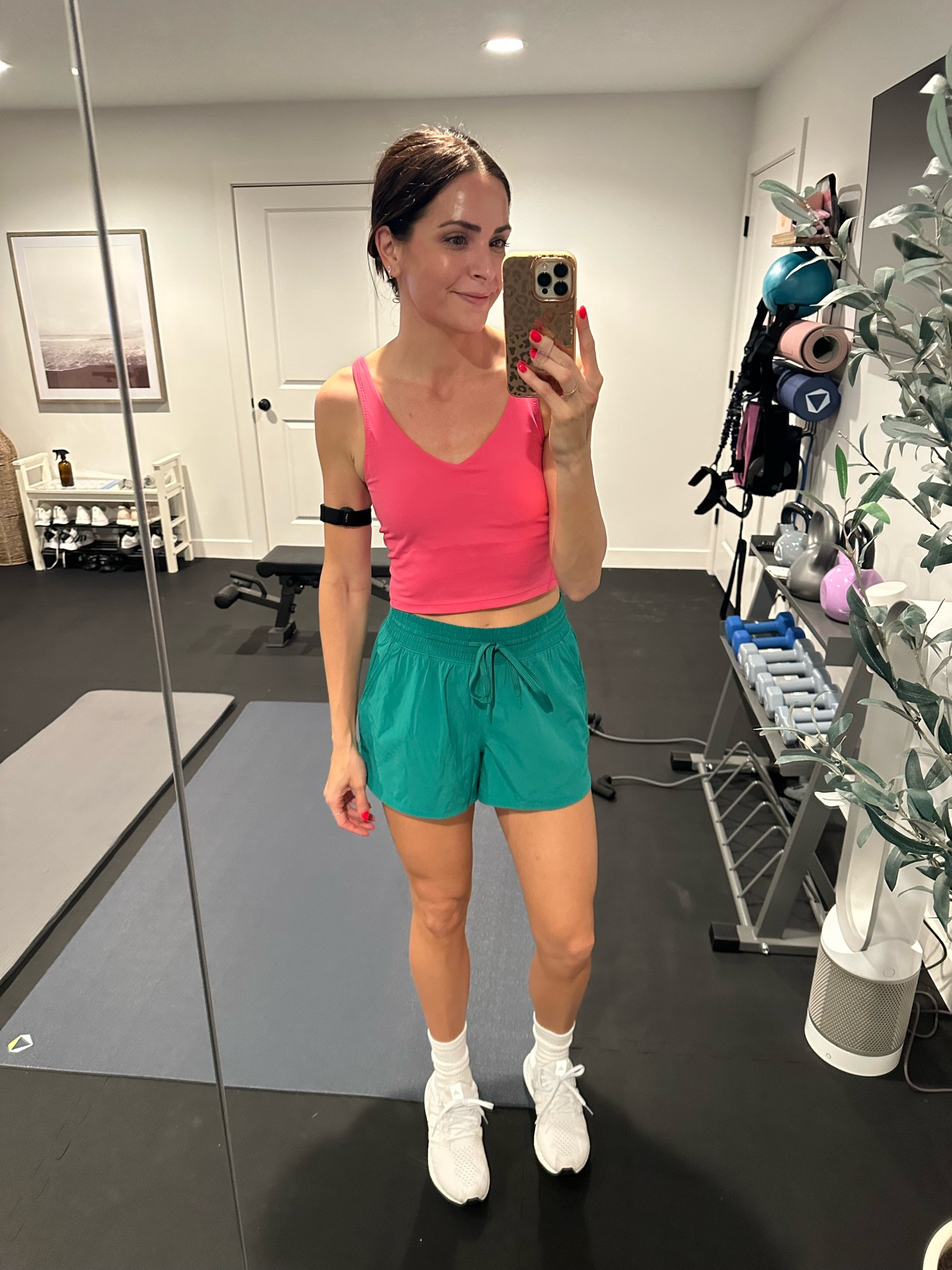 Amazon workout tank: true to size (S)
Running shorts: true to size (S)
Sneakers: true to size 

#LTKstyletip #LTKfit #LTKunder50