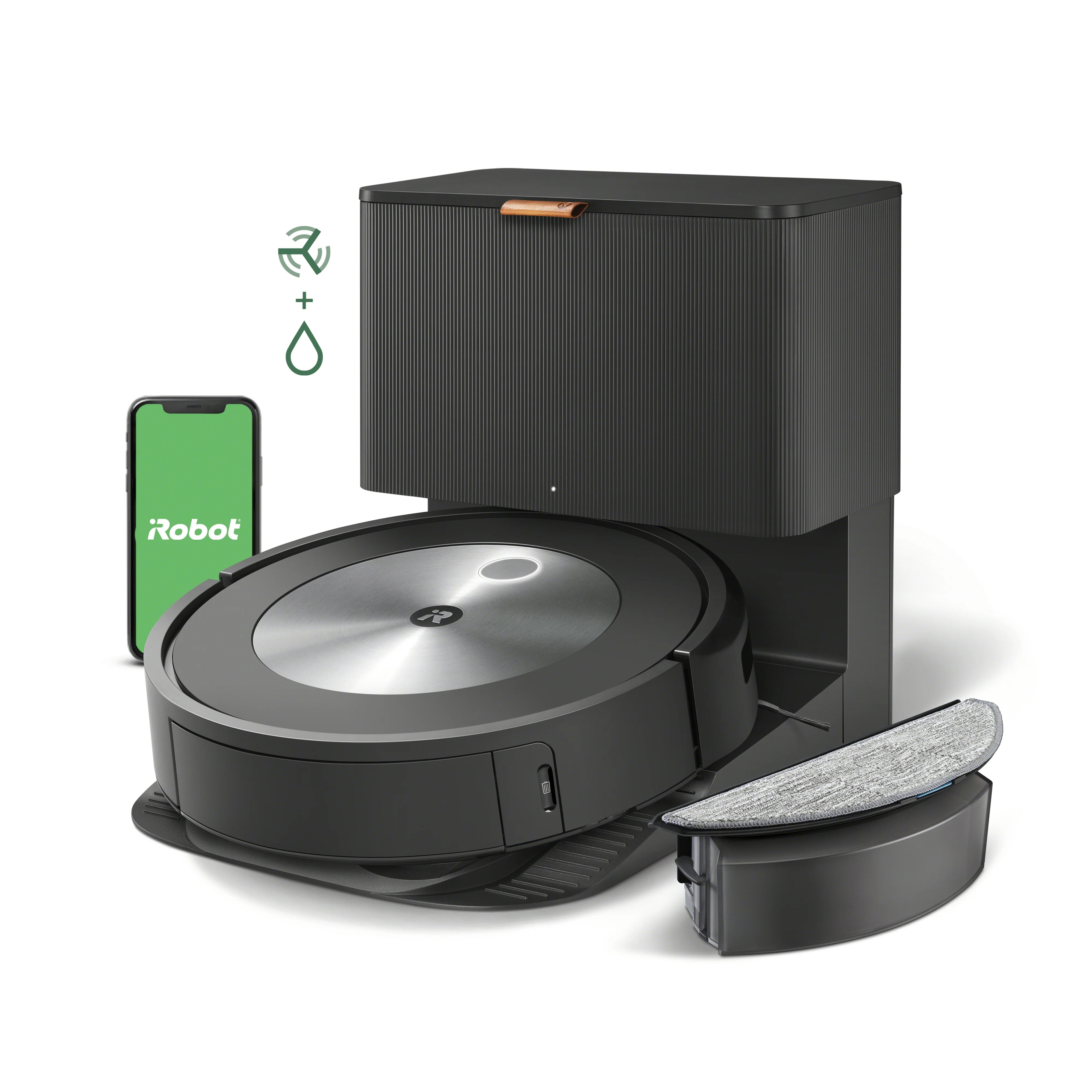iRobot® Roomba Combo™ j5+ Self-Emptying Robot Vacuum & Mop with Dirt Detect Technology | Walmart (US)