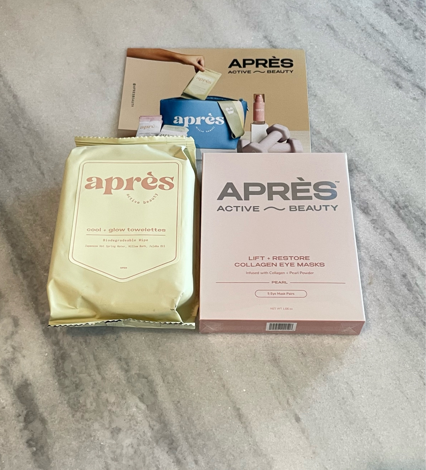 Après Beauty Cool & Glow Towelettes on the go solutions after workout sweat wipes for women deoderant wipes active beauty eye mask hydration makeup remover wipes skincare products on the go glow

#LTKfitness #LTKfindsunder50 #LTKActive
