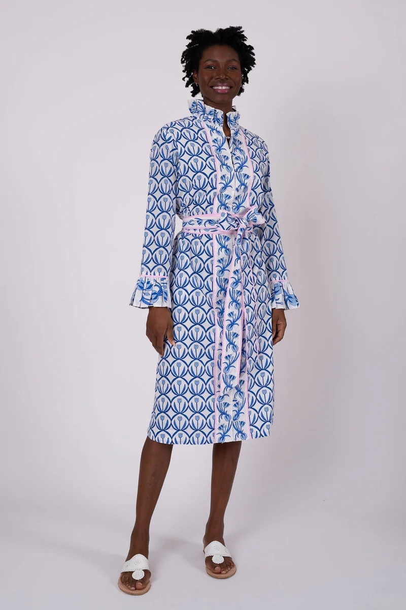 Montalcino Midi | Cerulean Tulip | SUE SARTOR