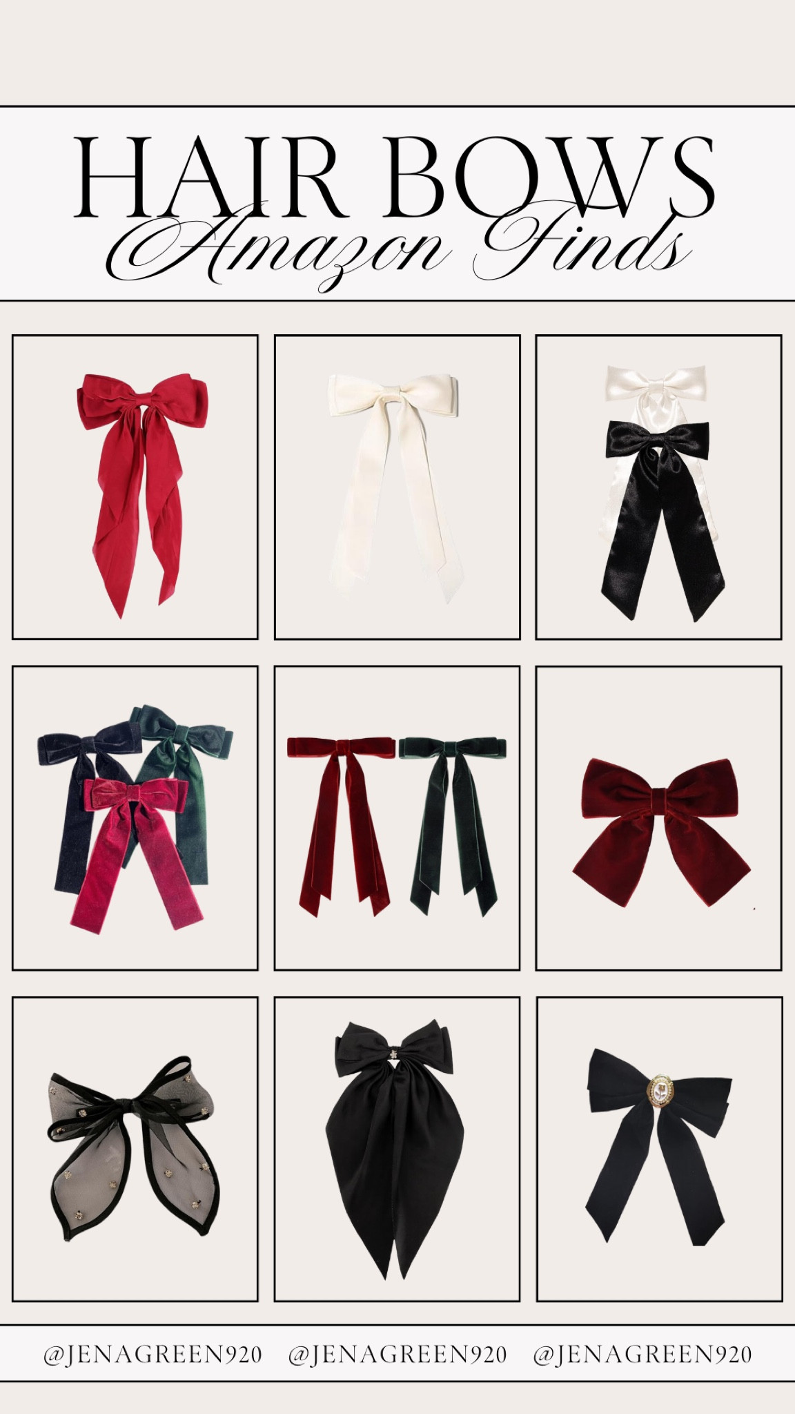 Hair Bows | Amazon Hair Bows | Velvet Hair Bows 

#LTKFindsUnder100 #LTKSeasonal #LTKHoliday
