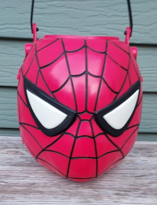 Marvel The Amazing Spiderman Halloween Bucket 2006 With Happy Halloween Handle | eBay US