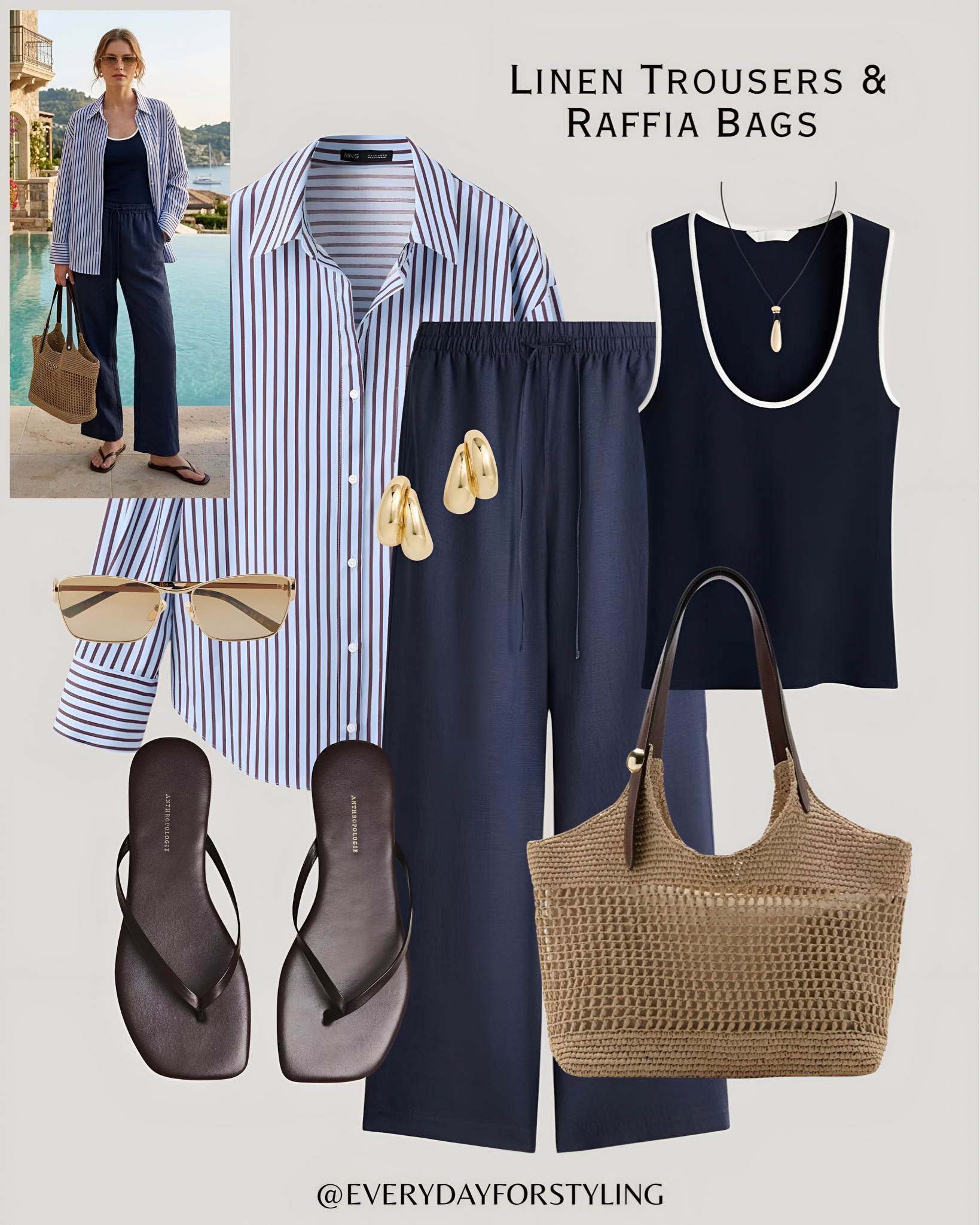 Coastal cool meets quiet luxury and the result is absolutely everything 🌊

linen trousers outfit ideas, quiet luxury outfits, linen outfit women, raffia bag outfit, how to look expensive, capsule wardrobe essentials, chic summer outfits, elevated casual style, European style fashion, summer outfit ideas, affordable luxury fashion, linen trouser styling, raffia bag women, effortless style outfits, vacation outfit ideas women, put together outfits women, wide leg linen trousers, summer linen sets women, smart casual summer outfits, linen and raffia styling, everydayforstyling 

#LinenTrousersOutfit, #RaffiaBagStyling, #HolidayOutfitIdeas, #LinenOutfitWomen, #SummerLinenStyle 


#LTKTravel #LTKSeasonal #LTKootd