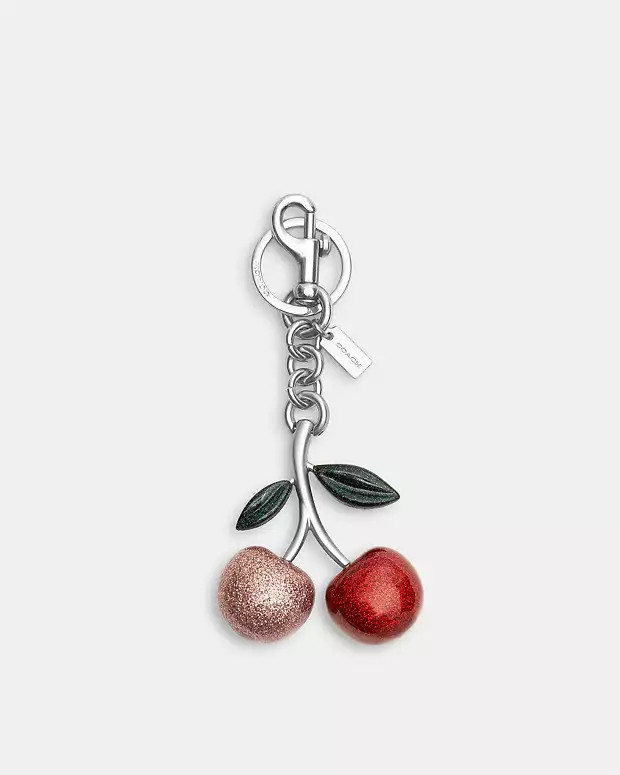 Glitter Cherry Bag Charm | Coach Outlet US