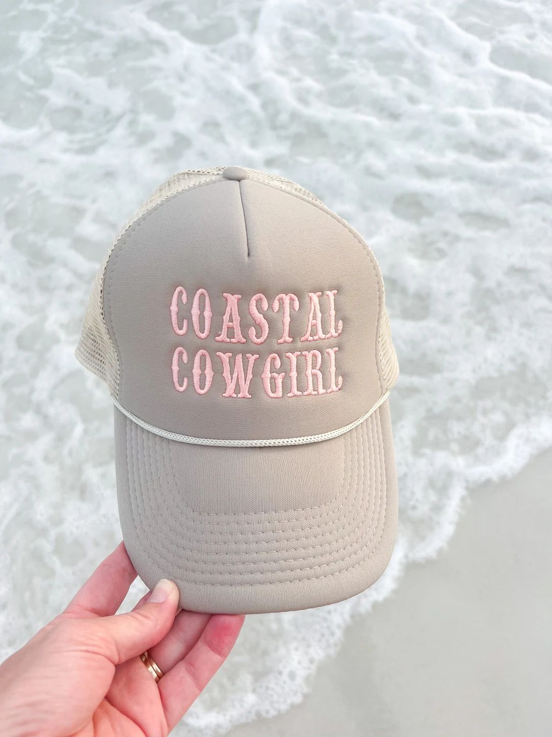 Bach Bash Coastal Cowgirl Trucker Hat Foam Vintage Trucker Hat Unisex Adult Size - Etsy | Etsy (US)