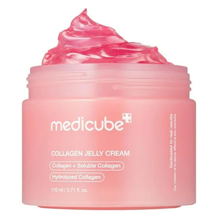 Medicube Firming Collagen Jelly 3.71oz - Hydrolyzed Collagen & Niacinamide Hydrate 24H, Boost Skin Barrier, Glow Enhancer Korean, Makeup Organizers | Walmart (US)