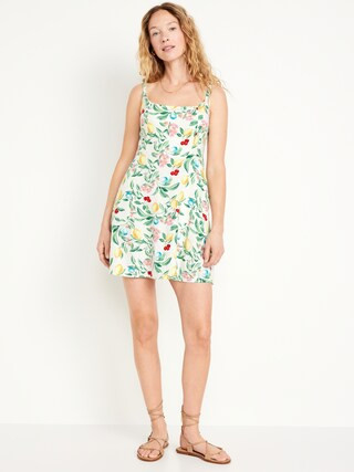 Fit &amp; Flare Cami Mini Dress | Old Navy (US)