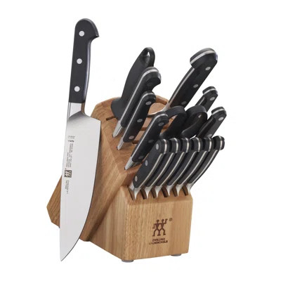 ZWILLING Pro 16-Piece Knife Block Set | Birch Lane