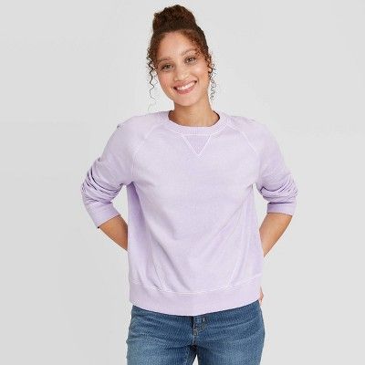 Women's Crewneck Sweatshirt - Universal Thread™ (Regular & Plus) | Target