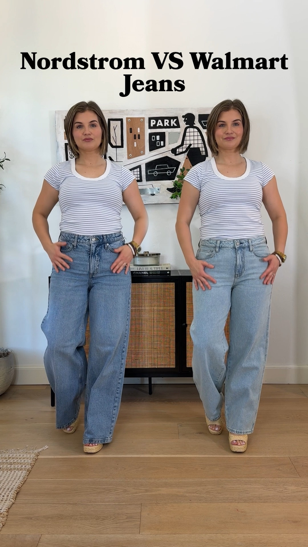 Walmart vs Nordstrom jeans 

#LTKSaleAlert #LTKSeasonal