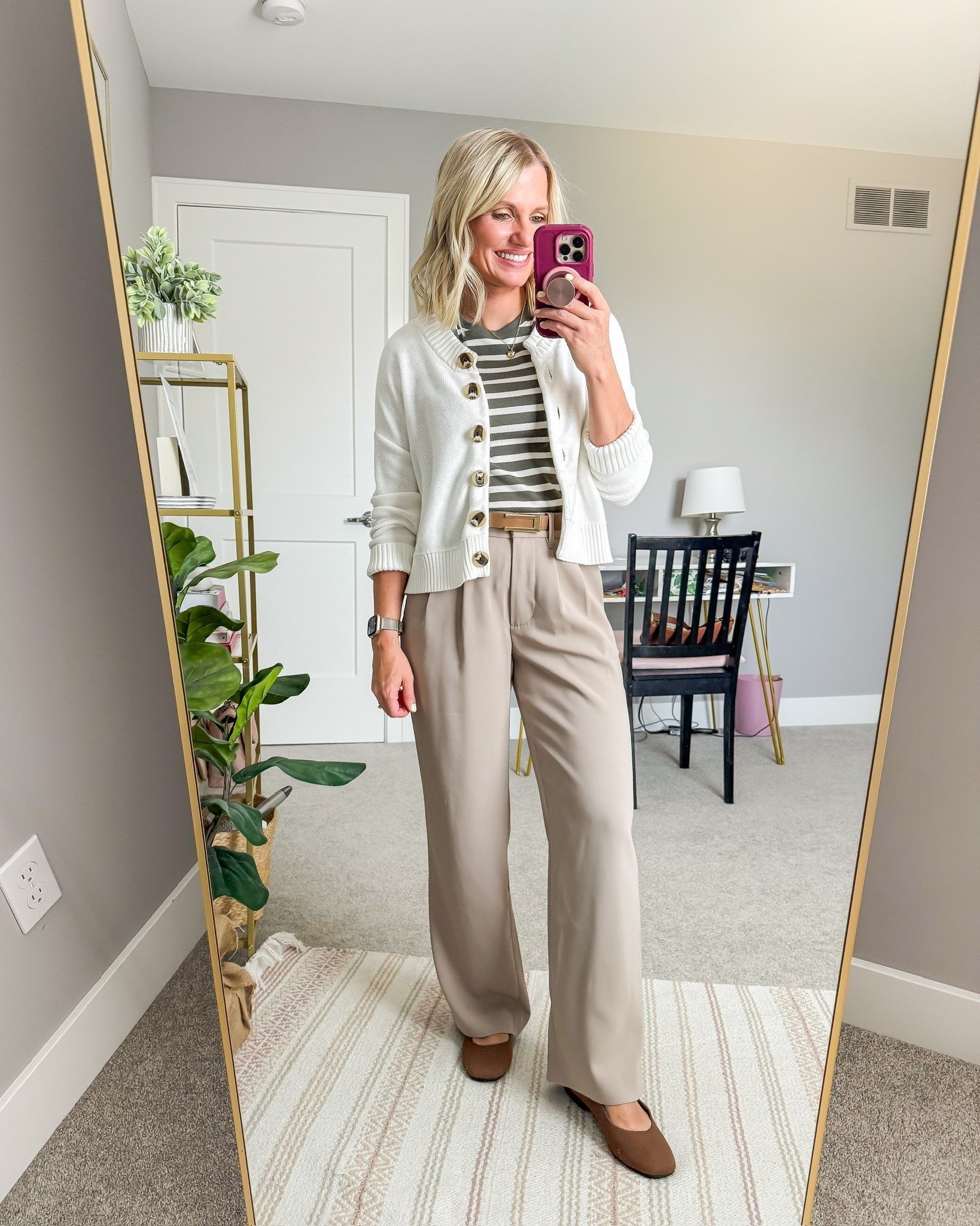 Fall teacher outfit idea with trousers.

#LTKSeasonal #LTKootd #LTKWorkwear