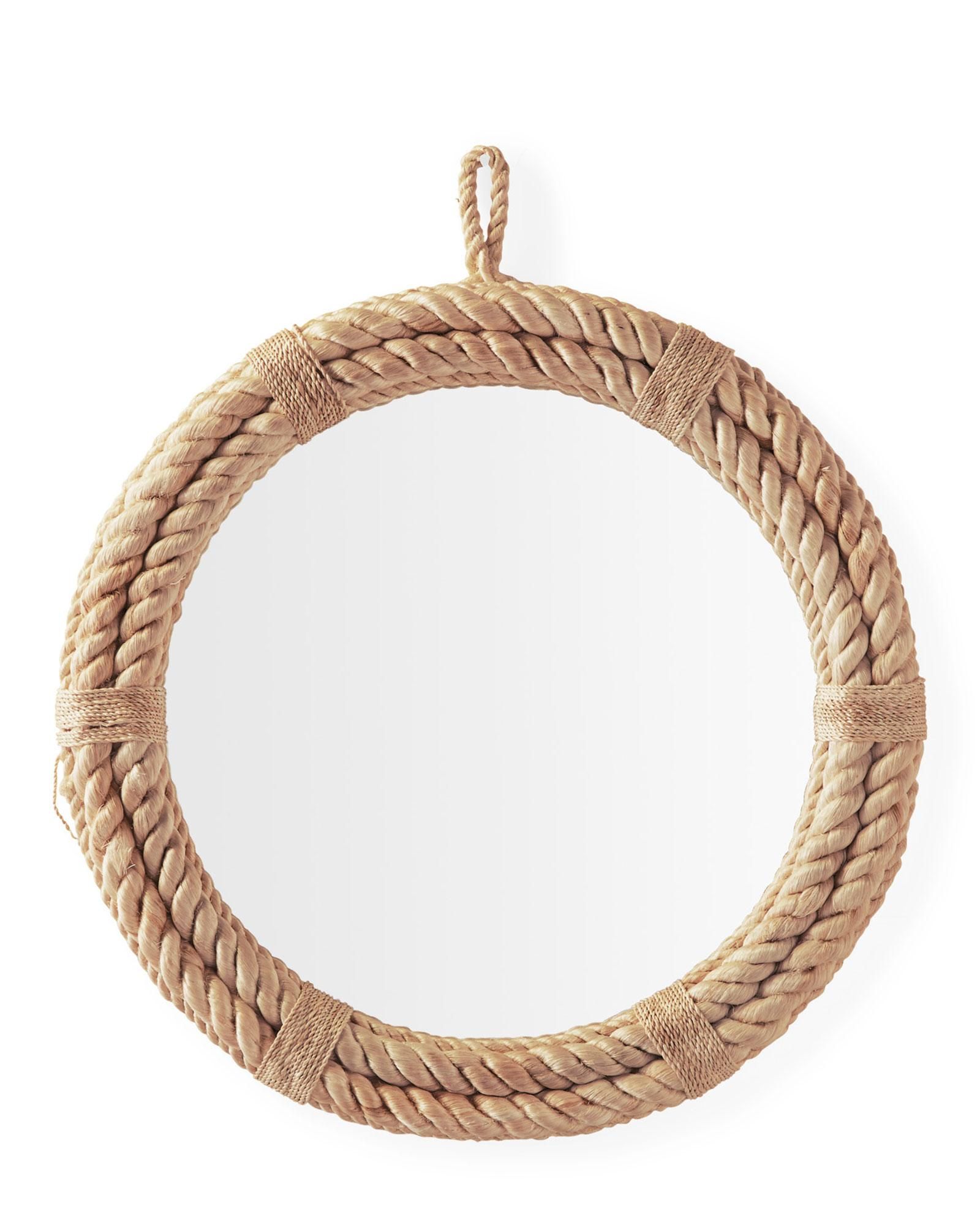 Nautical Rope Mirror | Serena and Lily