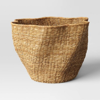 Woven Scallop Edge Basket - Threshold™ | Target