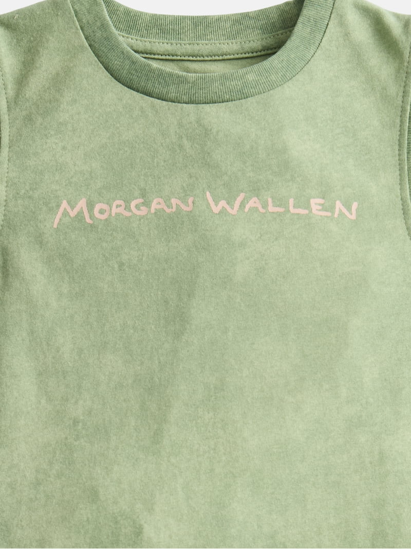 Morgan Wallen Toddler Boys Muscle Tank Top, Sizes 12M-5T | Walmart (US)