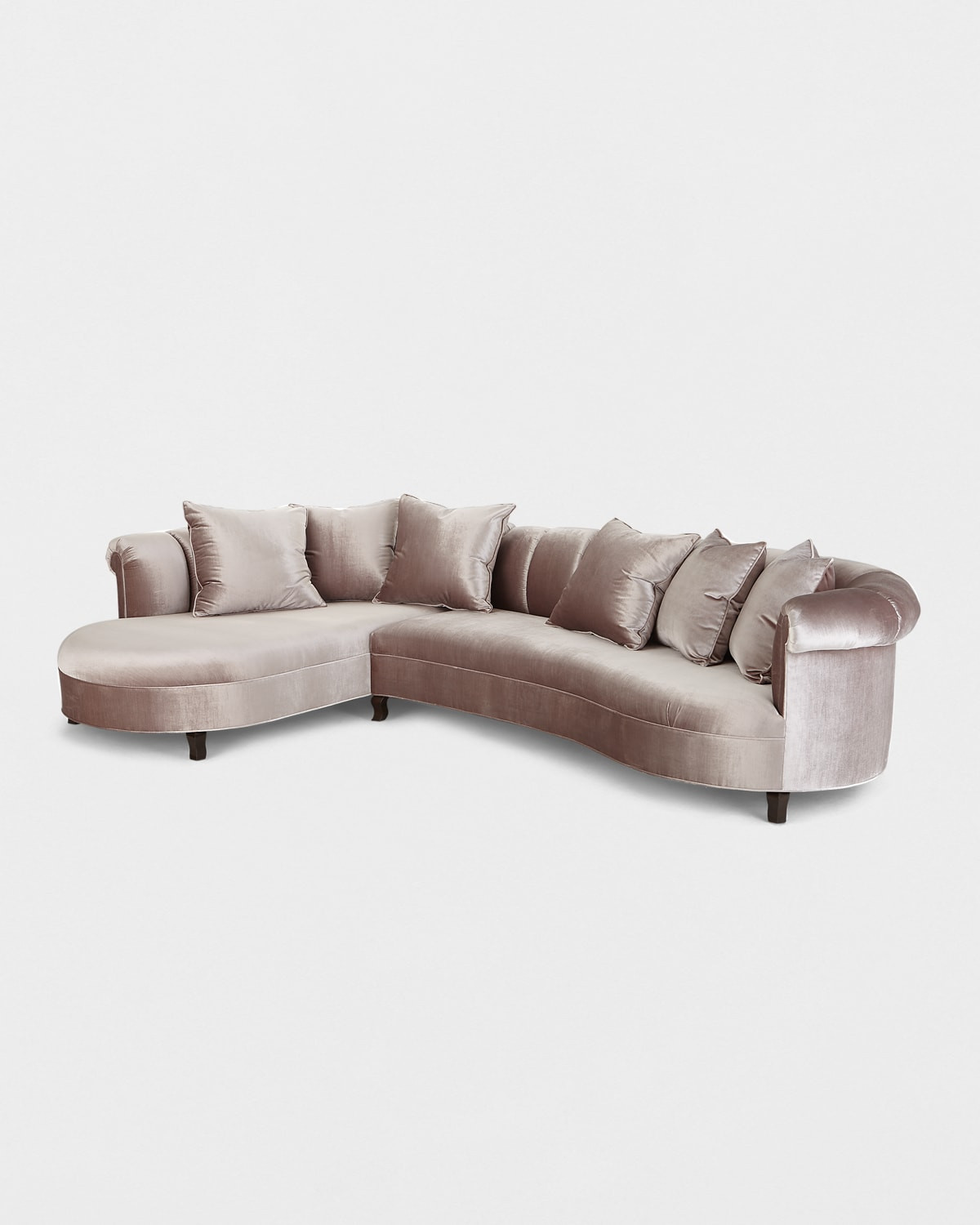 Audrey Channel Tufted Sectional | Neiman Marcus