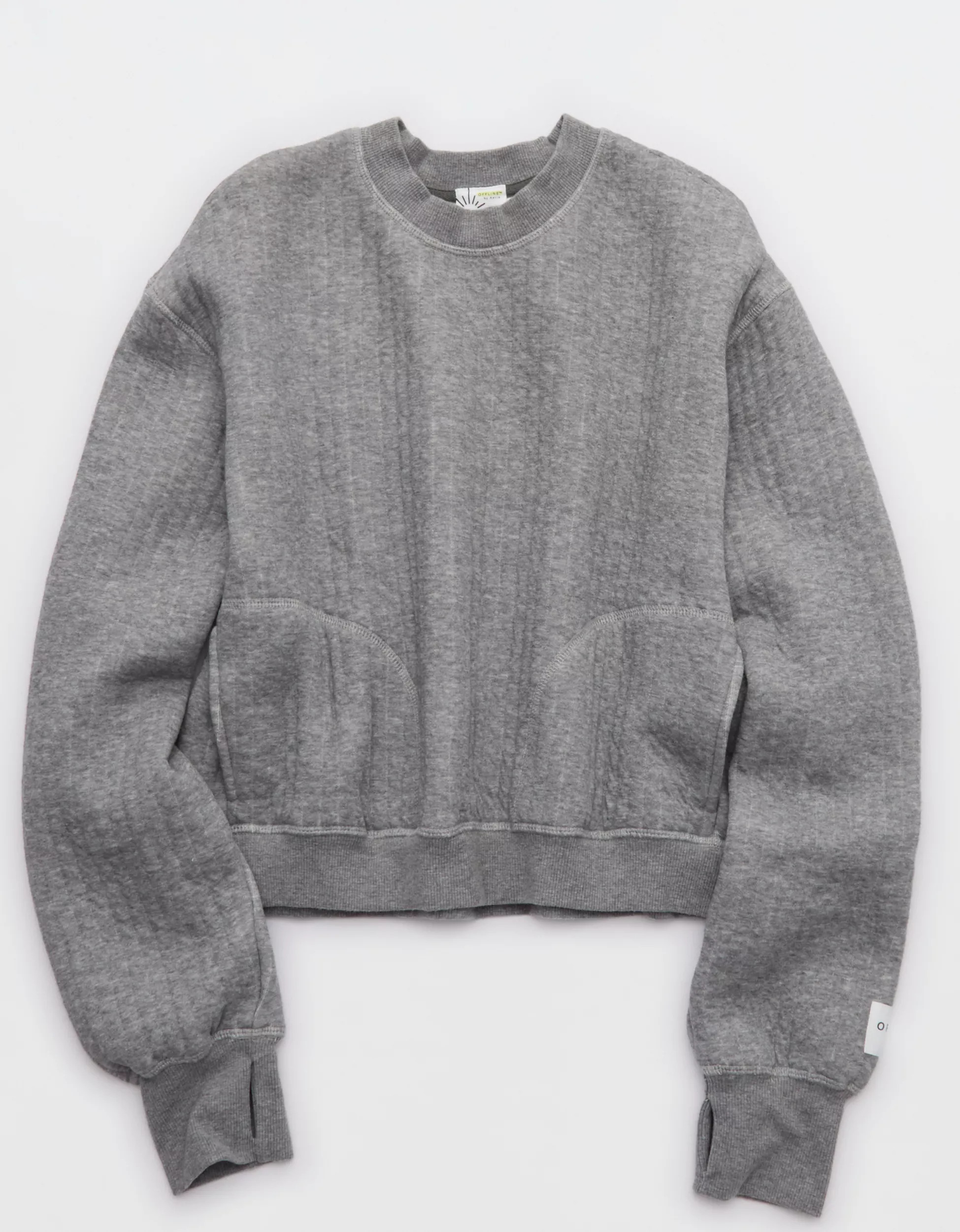 OFFLINE By Aerie Coffee Run Crewneck | American Eagle Outfitters (US & CA)