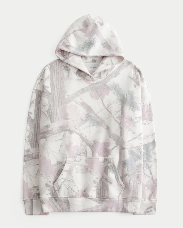 Hollister Feel Good Fleece Oversized Hoodie | Hollister (US)