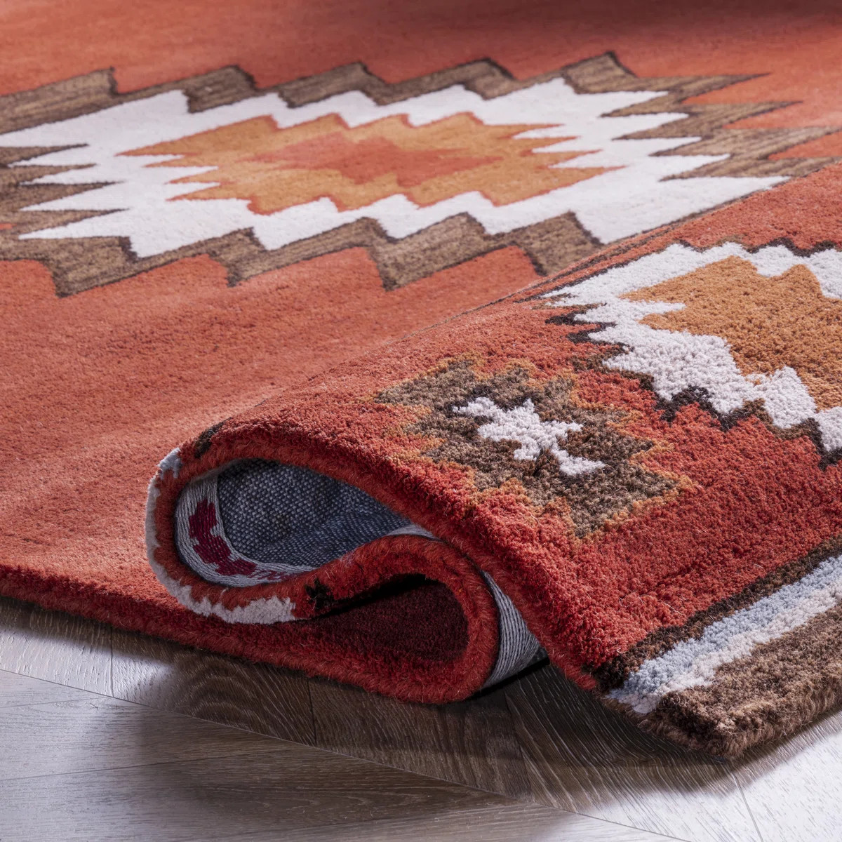 Saphirra Wool Southwestern Indoor Rug | Wayfair North America