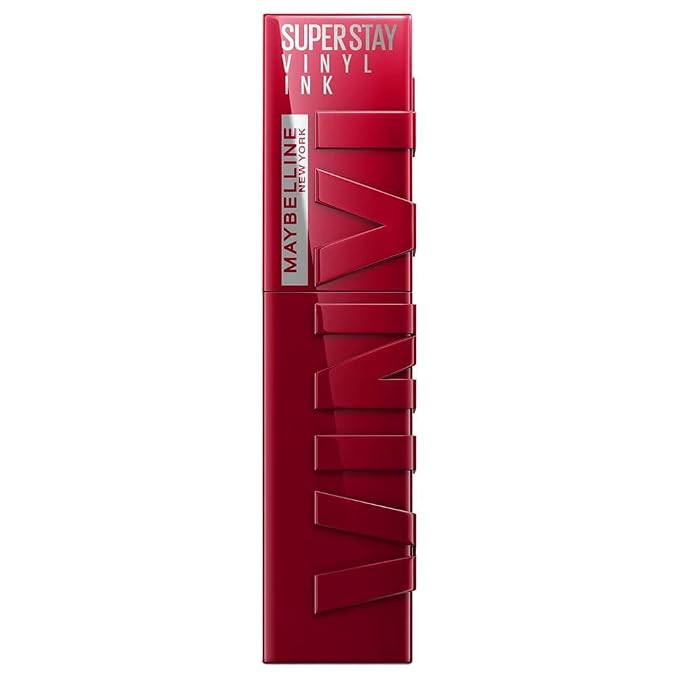 Maybelline Super Stay Vinyl Ink Longwear No-Budge Liquid Lipcolor Makeup, Highly Pigmented Color ... | Amazon (US)