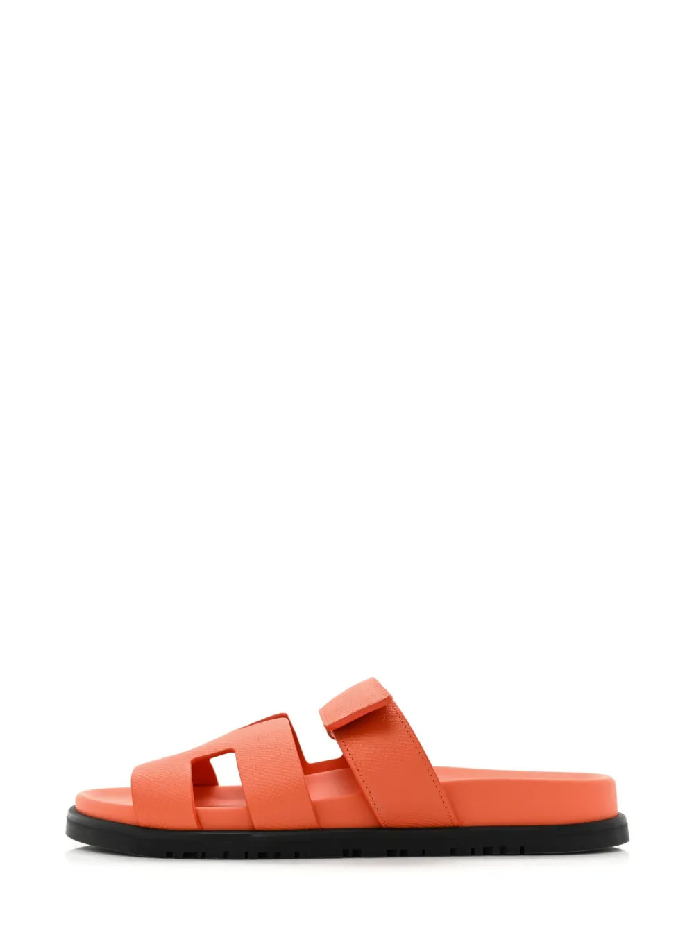 Hermès Pre-Owned pre-owned Chypre Epsom Leather Sandals - Farfetch | Farfetch Global