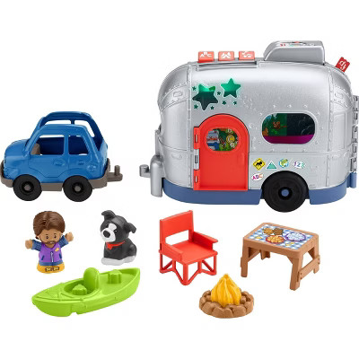 Fisher-Price Little People Light-up Learning Camper Playset | Target