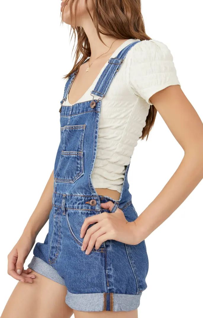 We the Free Ziggy Denim Shortalls | Nordstrom