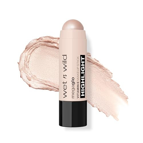 wet n wild MegaGlo Makeup Stick, Buildable Color, Versatile Use, Cruelty-Free & Vegan - When the Nude Strikes | Amazon (US)